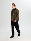 Selected WAXED COTTON JACKET, Grape Leaf, highres - 16094041_GrapeLeaf_008.jpg