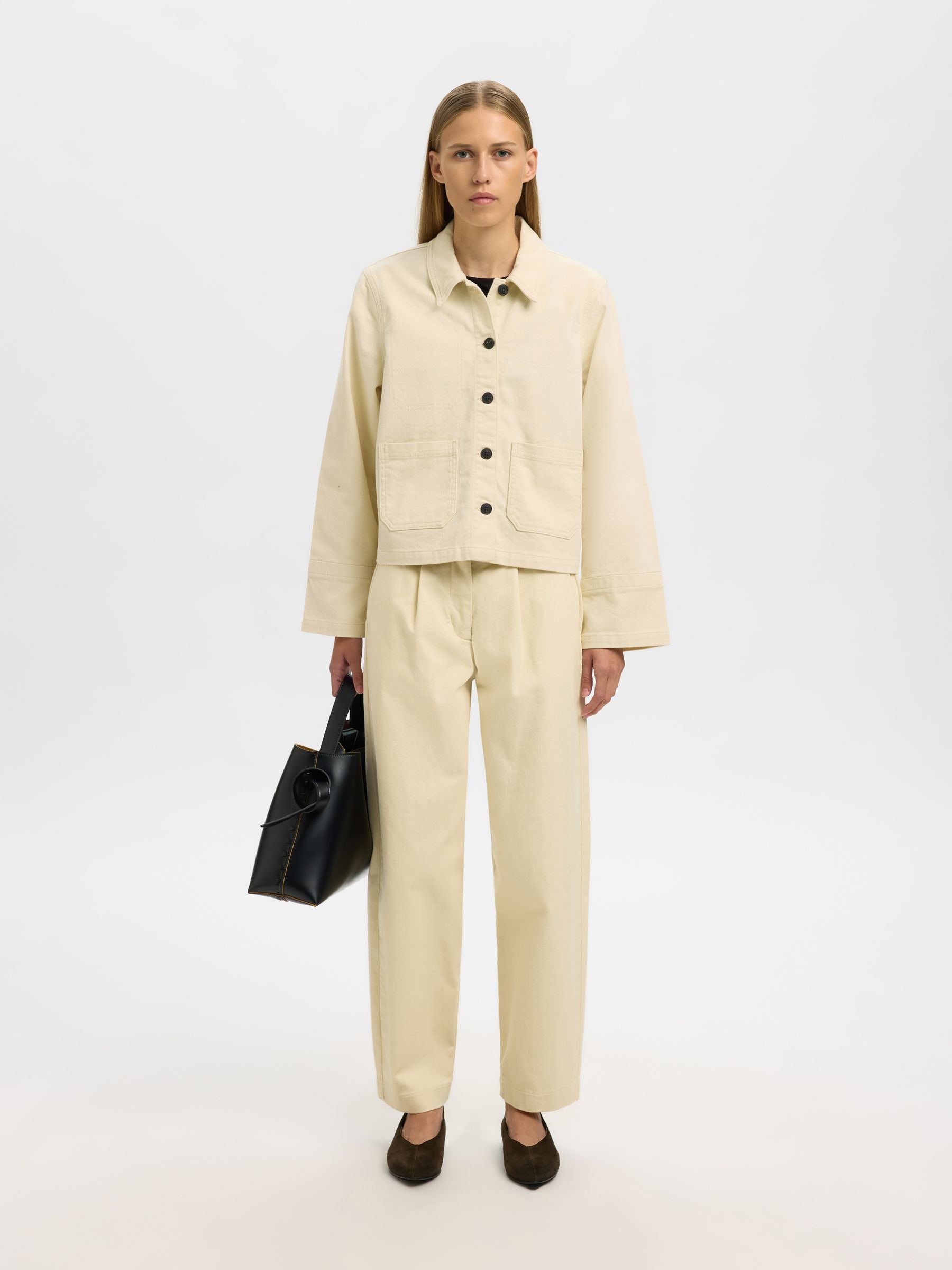 BESKURNA JEANSJACKA, Birch, highres