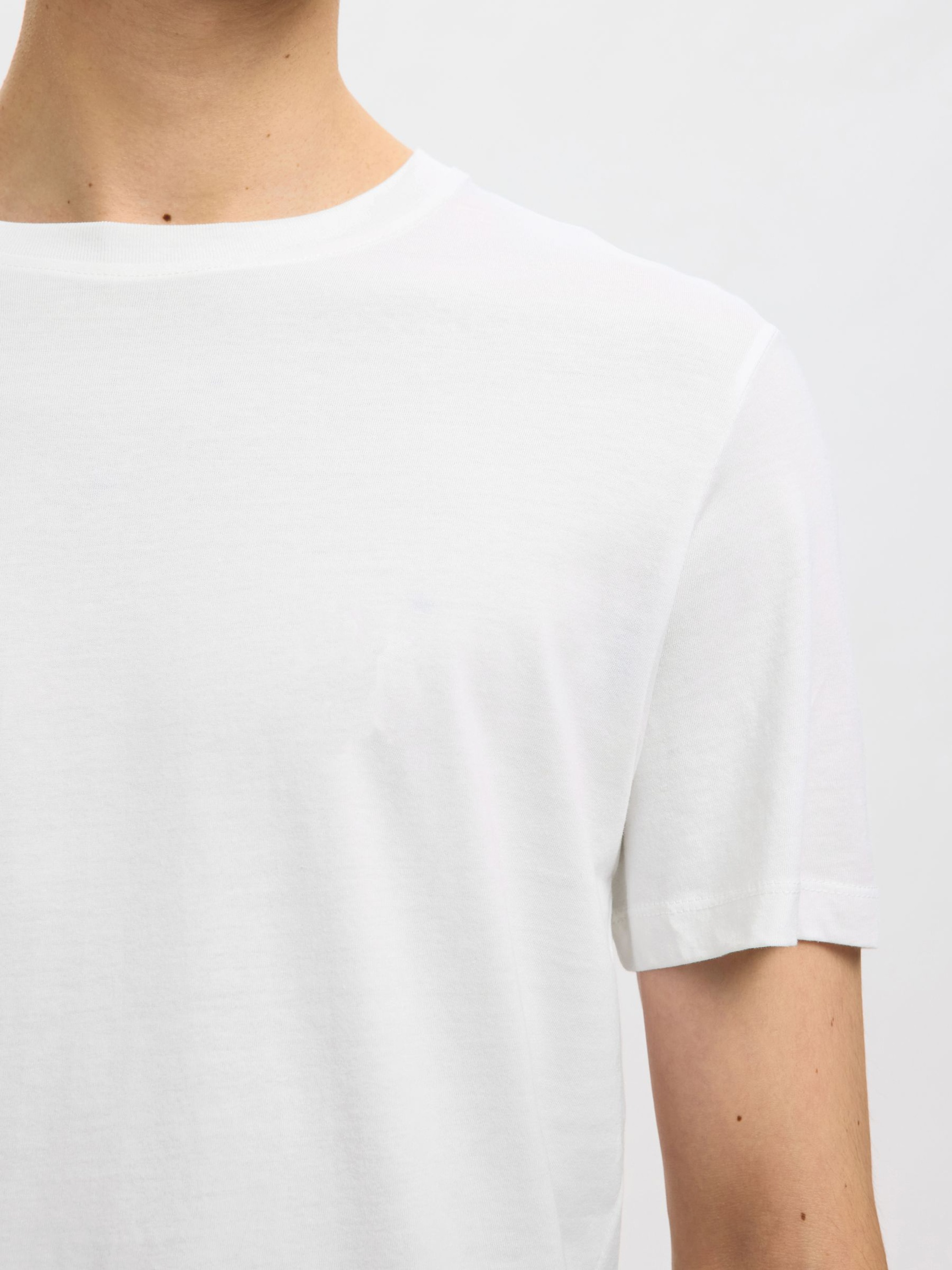3-PACK COTTON T-SHIRT, Black, highres