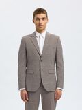 Selected SLIM FIT EINREIHIGER BLAZER, Dark Sand Melange, highres - 16087870_DarkSandMelange_003.jpg