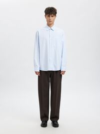 RELAXED FIT HEMD, Cashmere Blue, highres