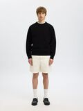 Selected 100% BAUMWOLL SWEATSHIRT, Black, highres - 16099829_Black_005.jpg