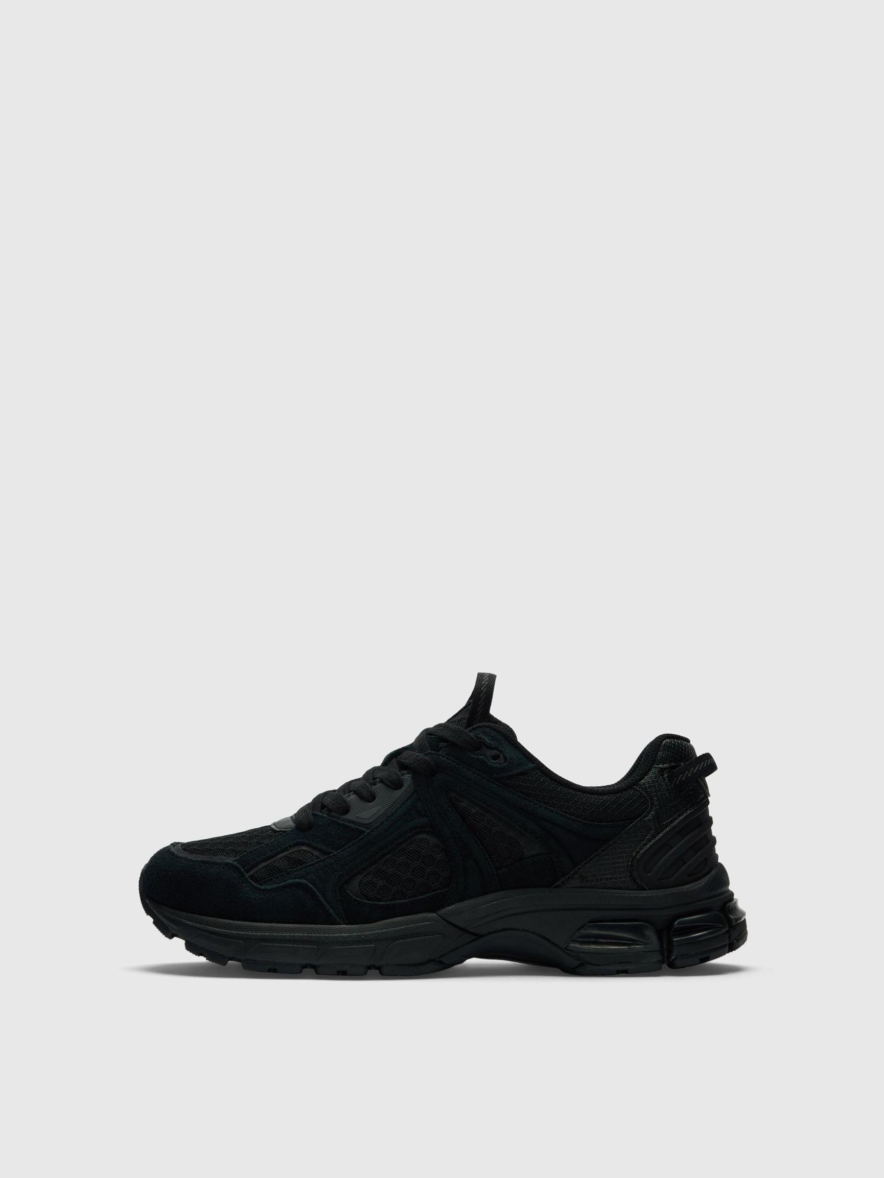 SPORTY TRAINERS, Black, highres