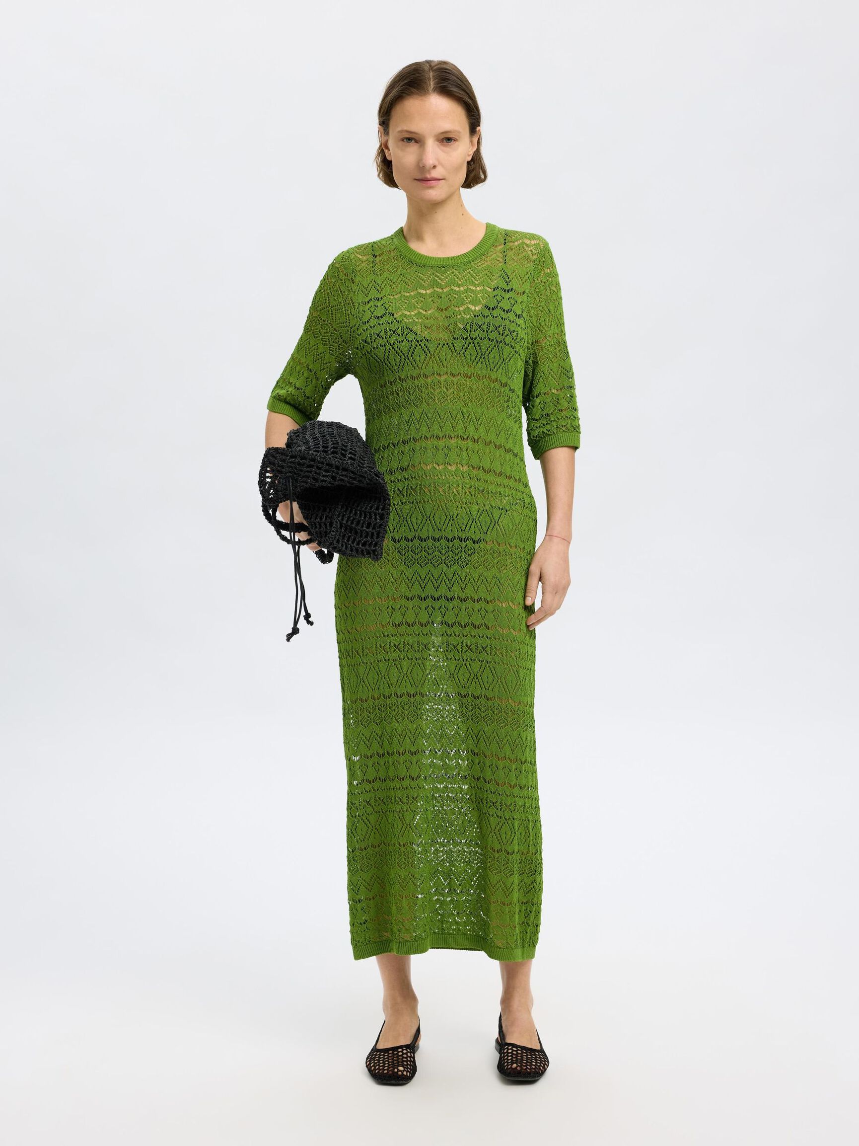 KURZARM STRICKKLEID, Spindle Tree, highres