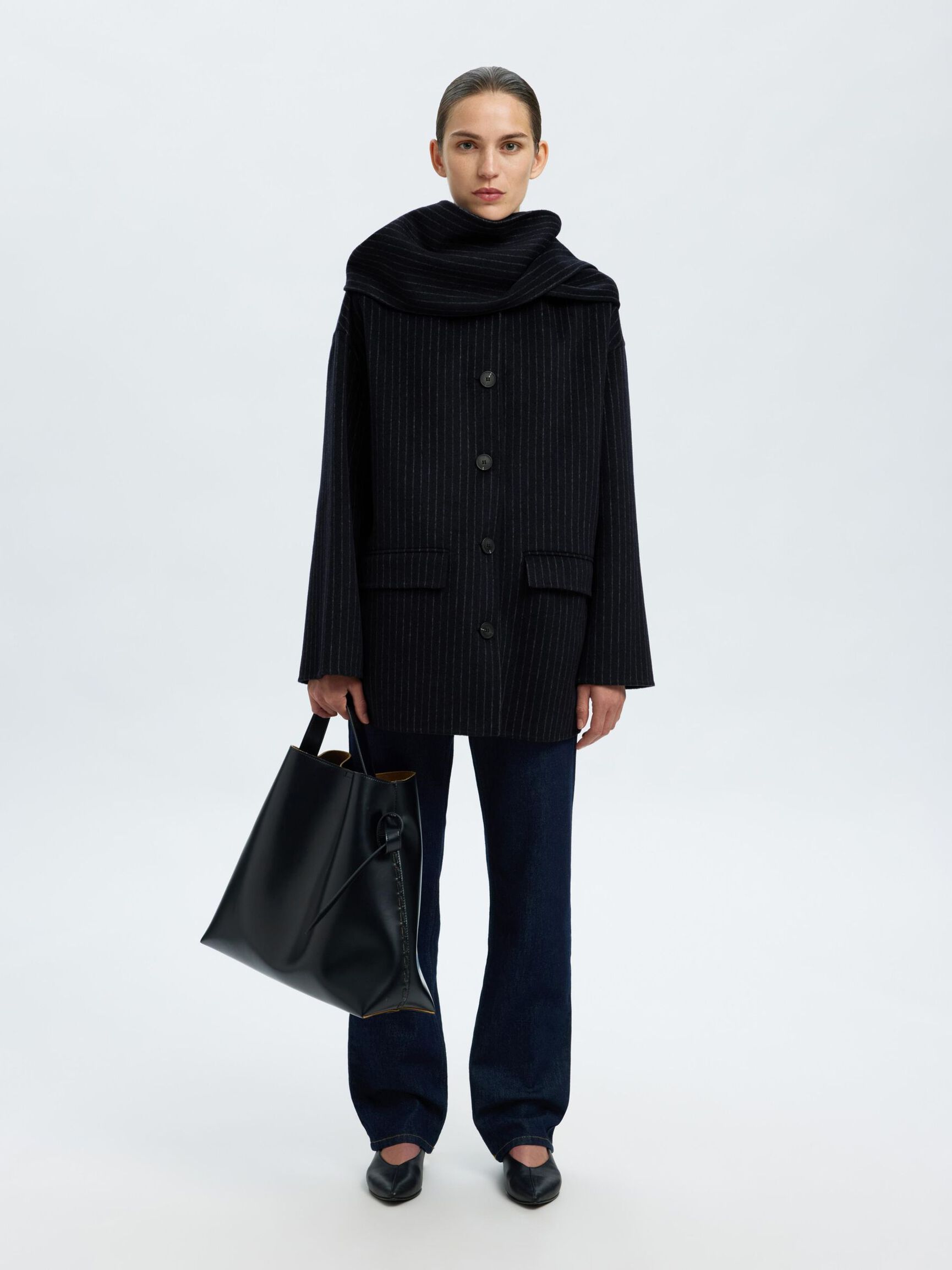 WOLLMIX JACKE, Dark Sapphire, highres