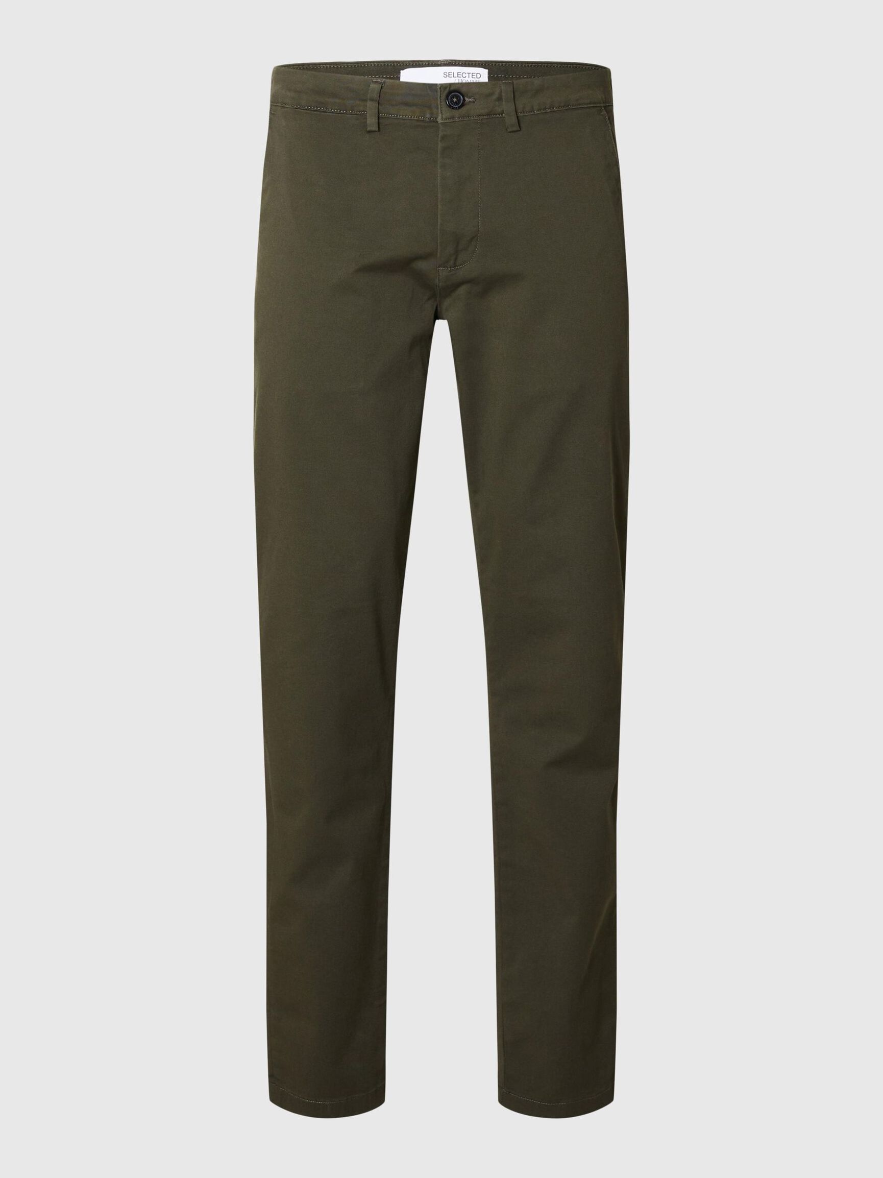 175 SLIM FIT FLEX CHINO, Forest Night, highres