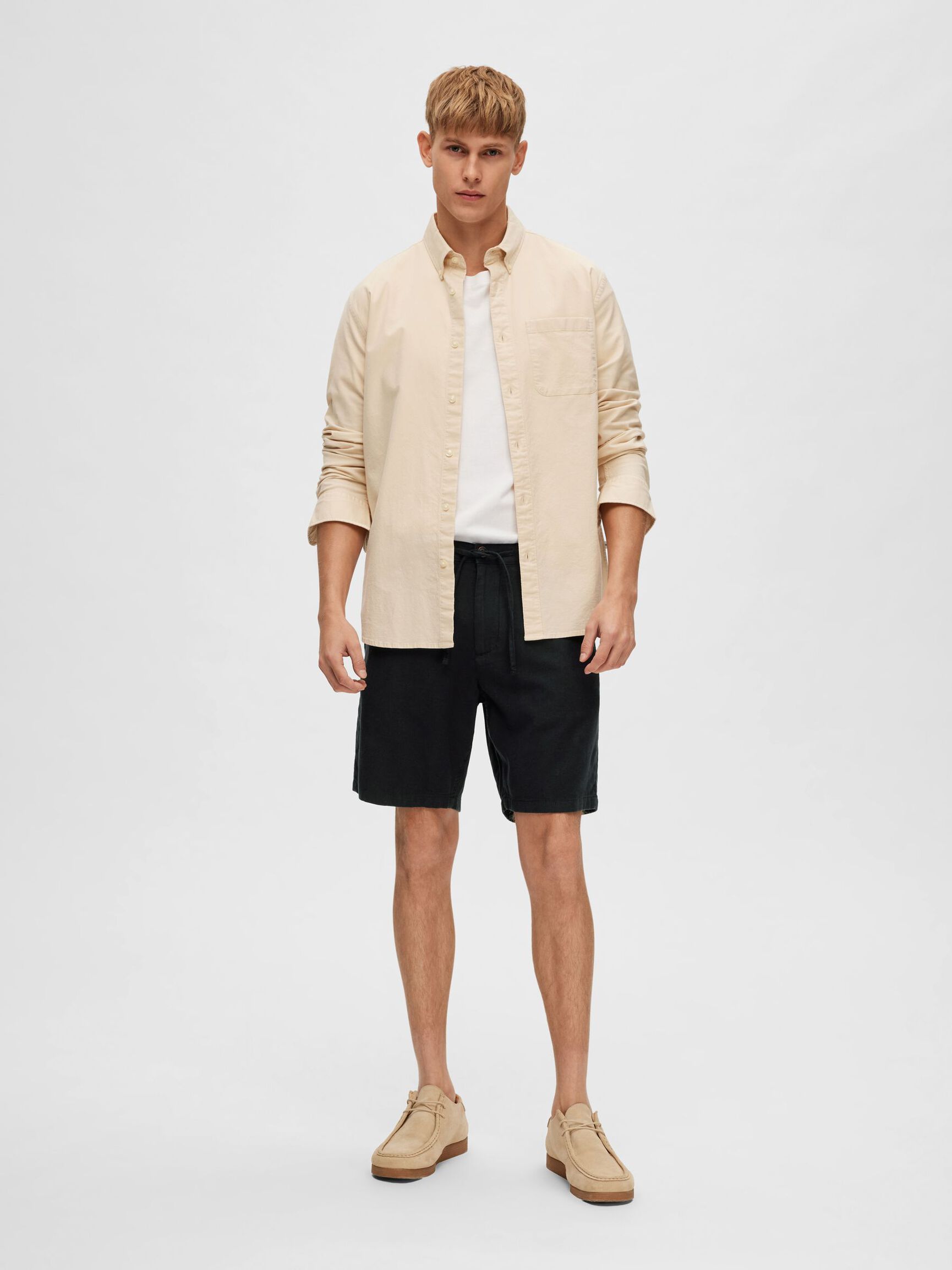 COMFORT FIT SHORTS, Black, highres