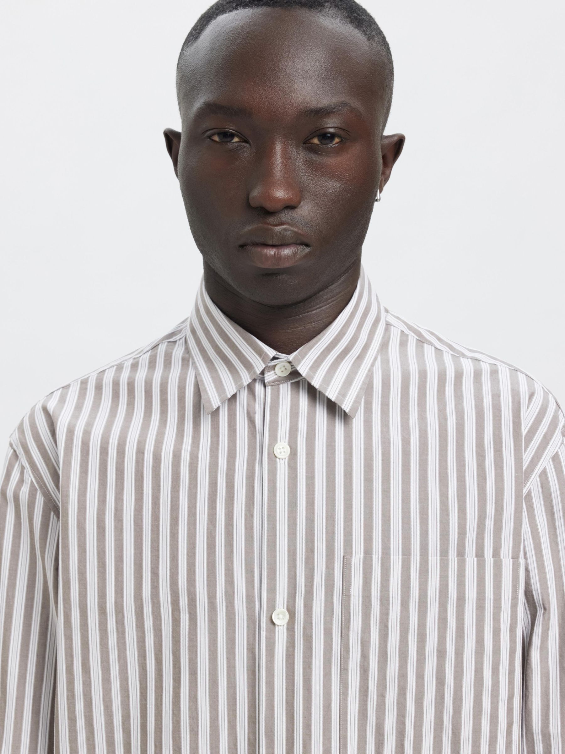 RELAXED FIT HEMD, Morel, highres