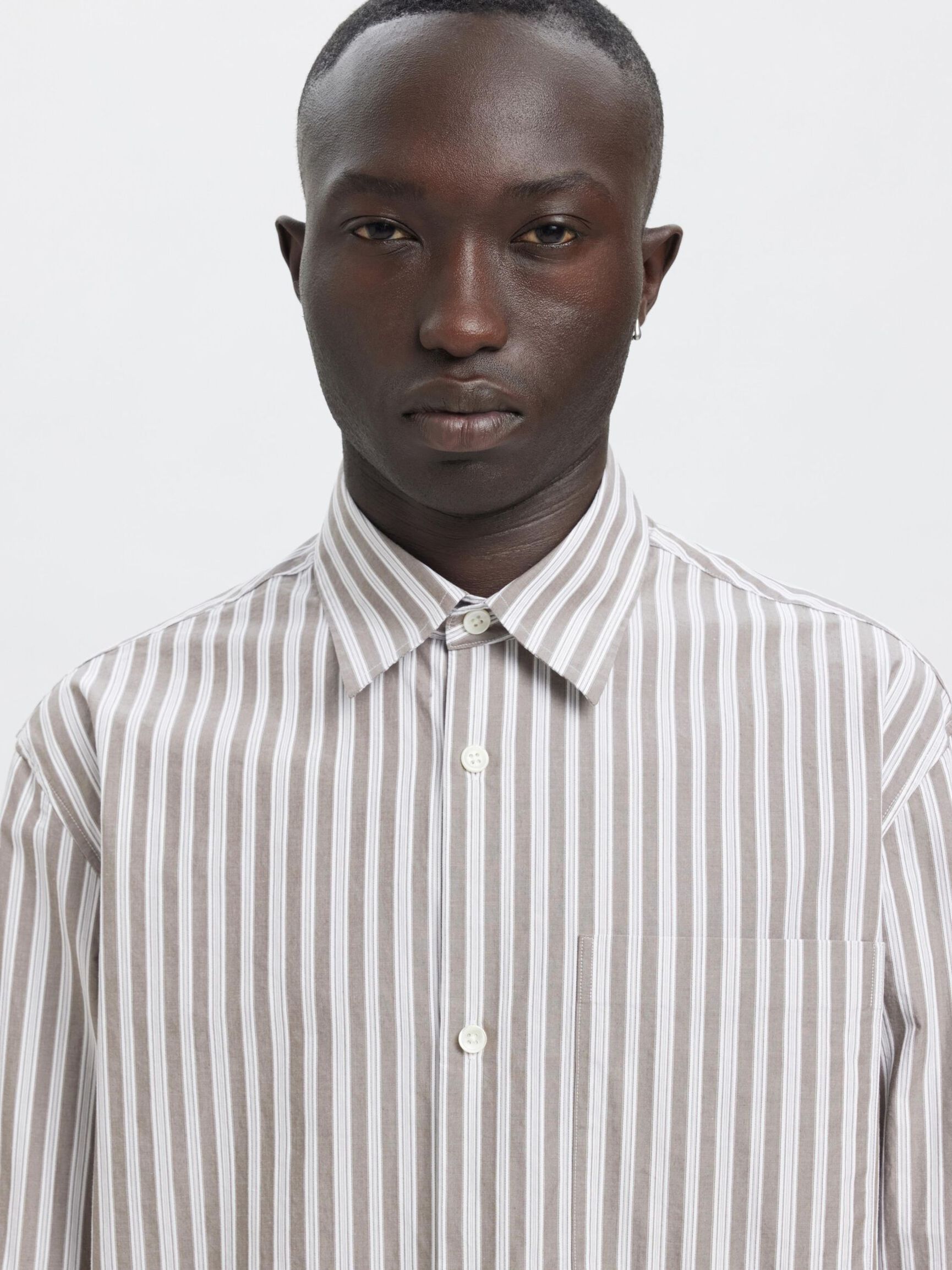 RELAXED FIT HEMD, Morel, highres