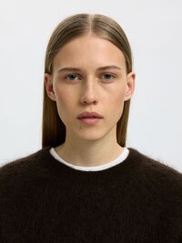 MOHAIRBLANDING STRIKTRØJE, Delicioso, highres