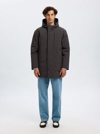 TECHNICAL PARKA COAT, Kambaba, highres