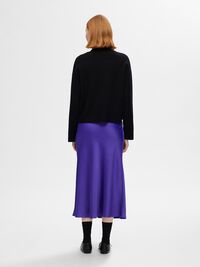 SATIJN MIDDELLANGE ROK, Liberty, highres