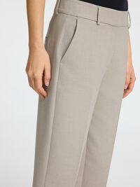 CROPPED TAPERED TROUSERS, Island Fossil, highres