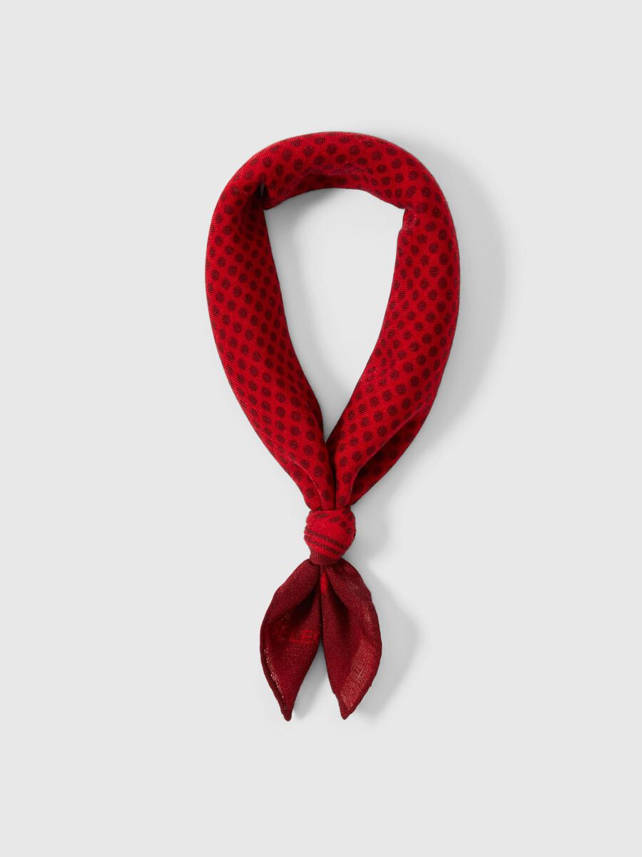 Product tile image - 100% WOOL SCARF, Equestrian Red | 16095327_EquestrianRed