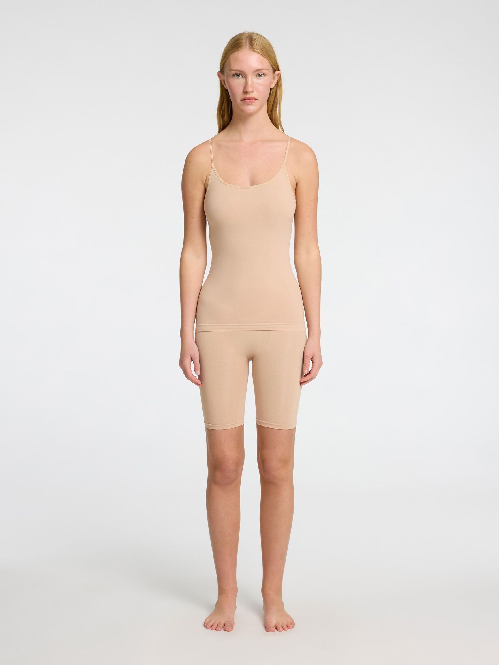 SEAMLESS SHAPEWEAR TOP, Brush, highres