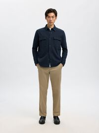 CLASSIC OVERSHIRT, Navy Blazer, highres
