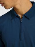 Selected ZIPPER POLO SHIRT, Oceana, highres - 16079026_Oceana_006.jpg