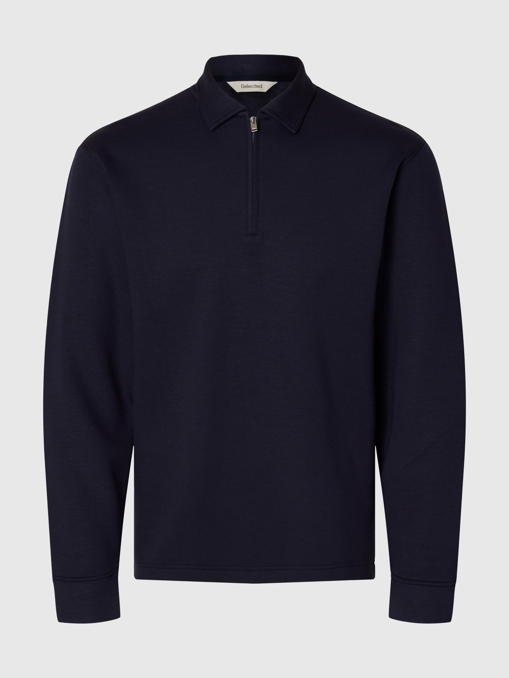 FAÇON POLO SWEAT-SHIRT, Sky Captain, highres