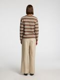 Selected BOXY FIT T-SHIRT MET LANGE MOUWEN, Chestnut, highres - 16099324_Chestnut_1221919_004.jpg