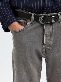 SUORALAHKEISET FARKUT, Medium Grey Denim, highres