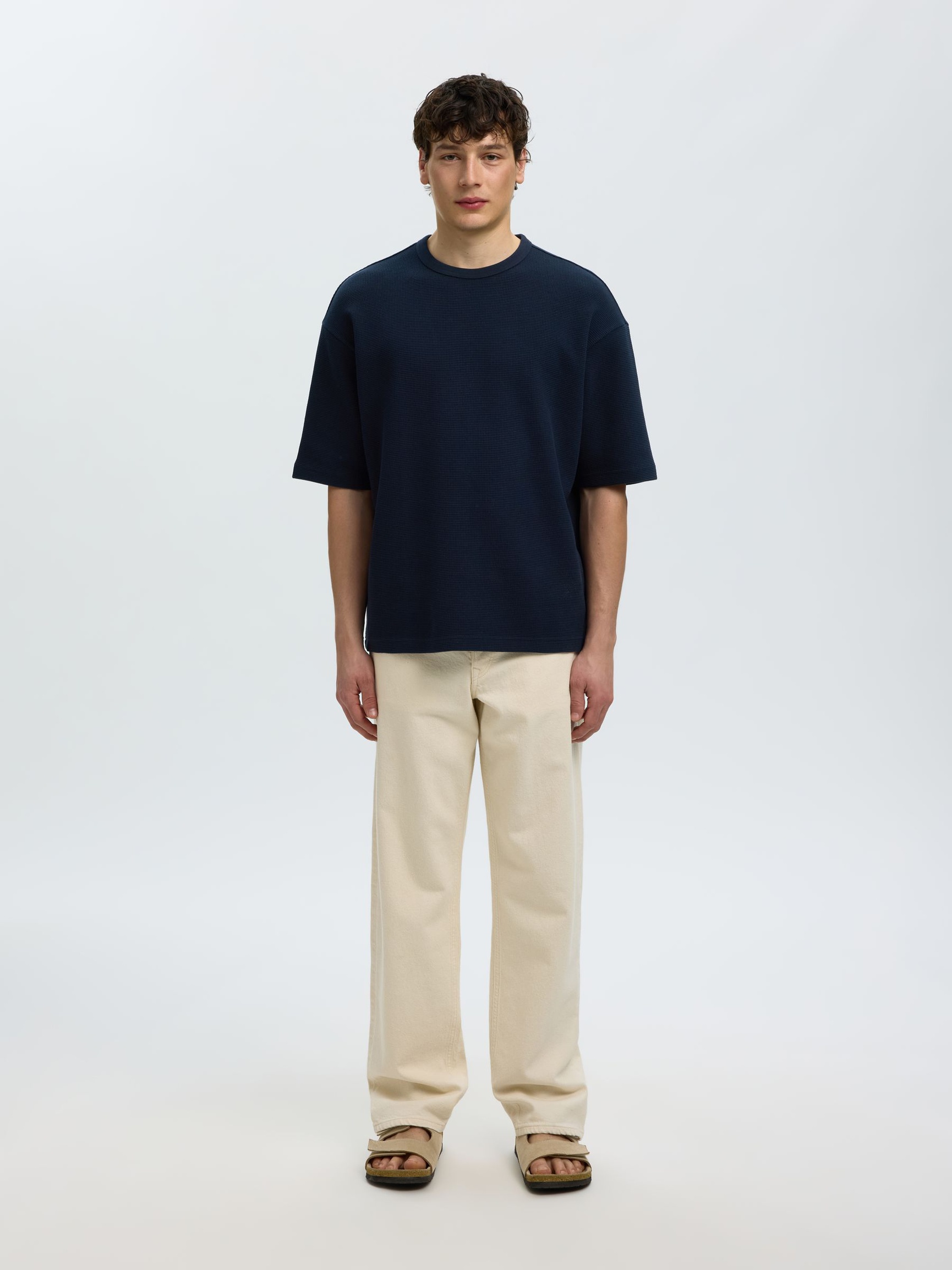 RELAXED FIT T-SHIRT, Sky Captain, highres
