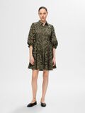 Selected BRODERIE ANGLAISE MINI DRESS, Olivine, highres - 16094024_Olivine_005.jpg