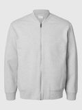 Selected JERSEY SWEATVEST, Light Grey Melange, highres - 16092589_LightGreyMelange_001.jpg