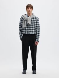 190 TAPERED  TROUSERS, Black, highres
