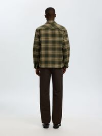 REGULAR FIT OVERSHIRT, Forest Night, highres