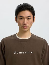 RELAXED FIT SWEATSHIRT, Turkish Coffee, highres