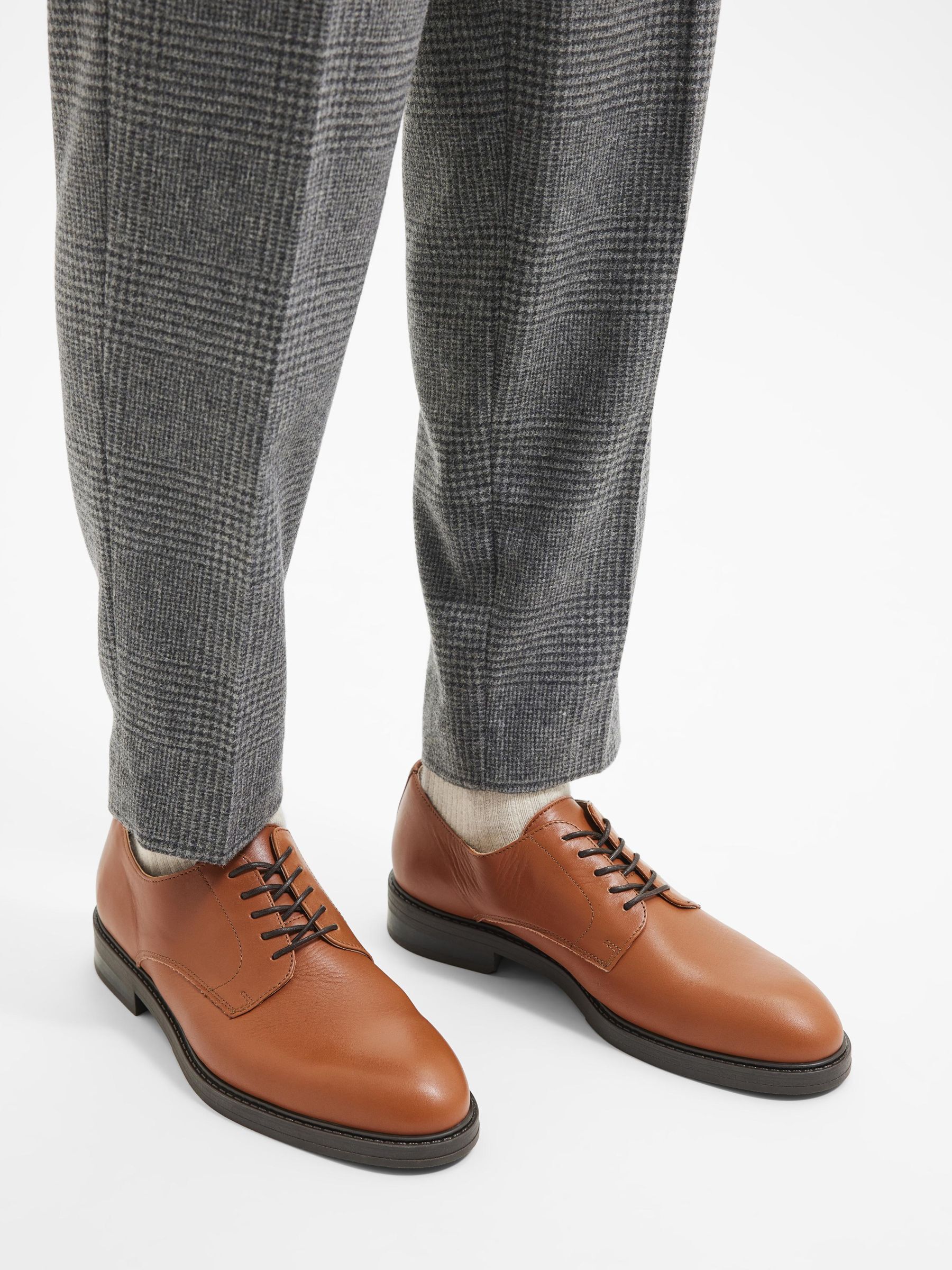 SKINN DERBY-SKO, Cognac, highres