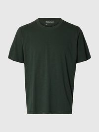 COTON CHINÉ T-SHIRT, Deep Forest, highres