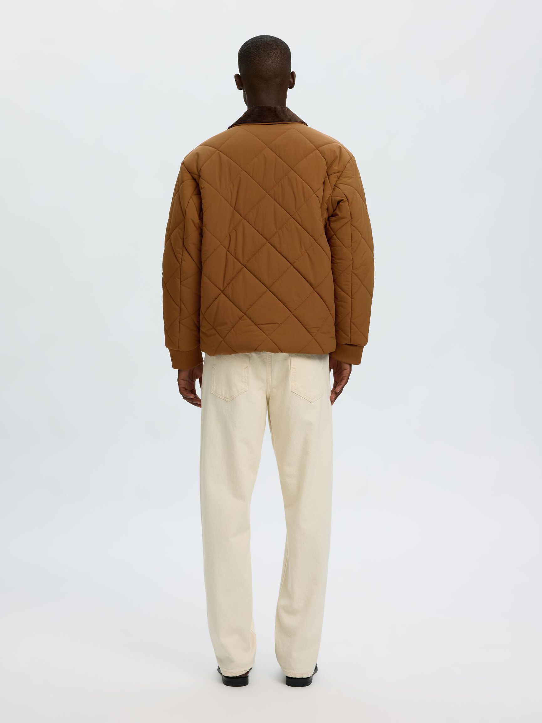 SHORT GEWATTEERDE JAS, Monks Robe, highres