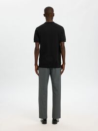 EN MAILLE POLO, Black, highres