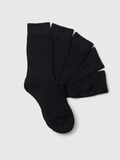Selected 5 PACK SOCKS, Black, highres - 16098225_Black_001.jpg