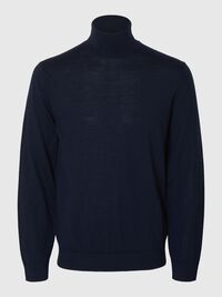 100% MERINOWOL COLTRUI, Navy Blazer, highres