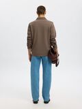 Selected ZIPPED SWEAT JACKET, Morel, highres - 16099996_Morel_004.jpg