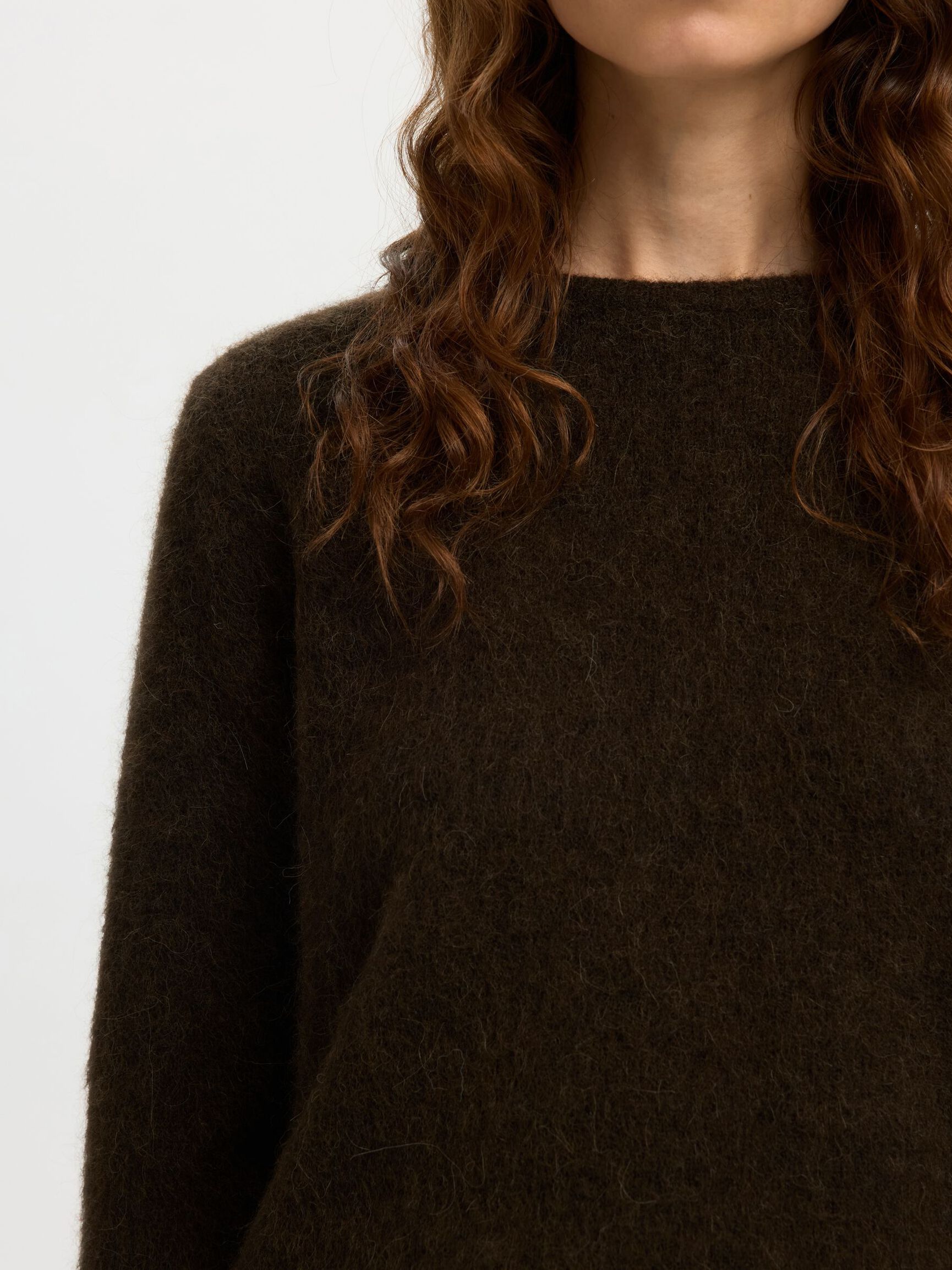 WOOL BLEND KNITTED JUMPER, Delicioso, highres
