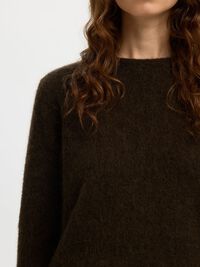 WOOL BLEND KNITTED JUMPER, Delicioso, highres
