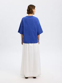 T-SHIRT OVERSIZE, Dazzling Blue, highres