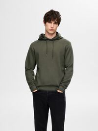 CASUAL HOODIE, Forest Night, highres
