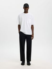 LOOSE FIT T-SHIRT, Bright White, highres