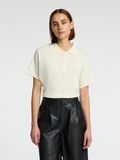 Selected KURZARM POLOHEMD AUS STRICK, Birch, highres - 16099120_Birch_003.jpg