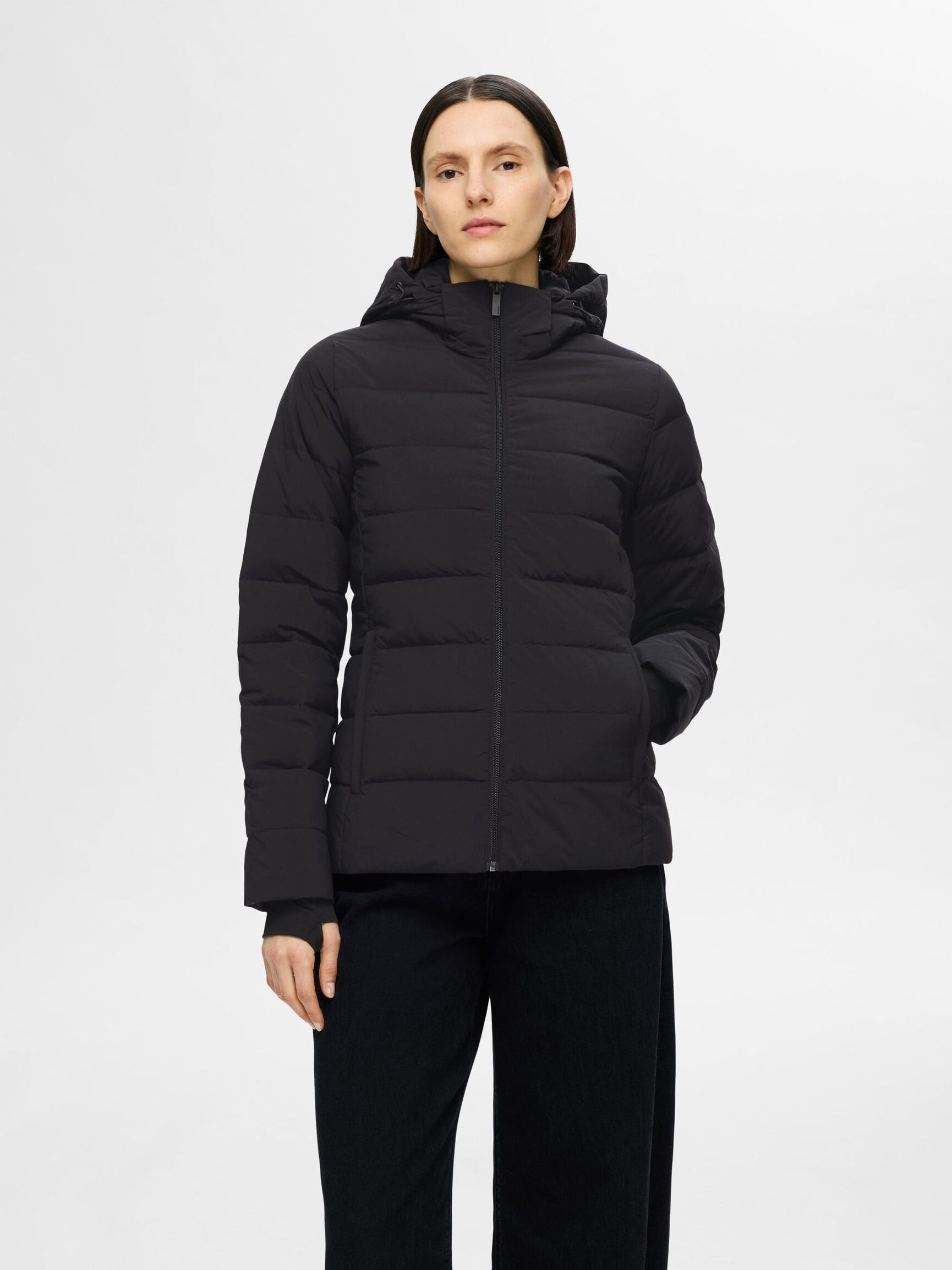 GIACCA CORTA, Black, highres