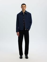 175 SLIM FIT JEANS, Black Denim, highres