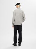 Selected WOOL BLEND ROLL NECK PULLOVER, Light Grey Melange, highres - 16094649_LightGreyMelange_004.jpg