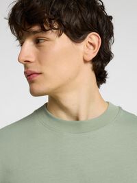 SHORT-SLEEVED RELAXED FIT T-SHIRT, Iceberg Green, highres