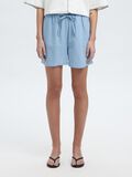 Selected MID WAIST LINEN-BLEND SHORTS, Cashmere Blue, highres - 16097919_CashmereBlue_1187486_003.jpg