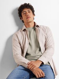 VISCOSE BLEND SWEATSHIRT, Pure Cashmere, highres