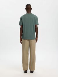 SHORT-SLEEVED RELAXED FIT T-SHIRT, Balsam Green, highres